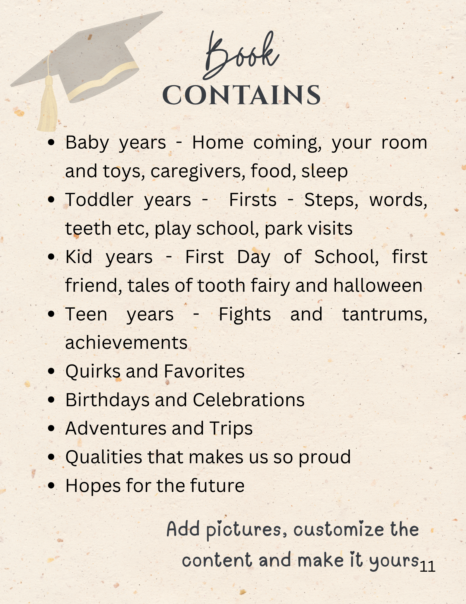 Wedding Memories - back